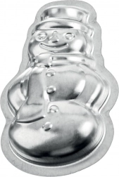 Sæt udstiksforme til småkager snemand, 10 stk.