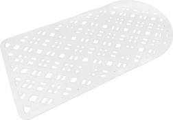 Gummimåtte med skridsikker overflade til badekar 35,5 × 74 cm
