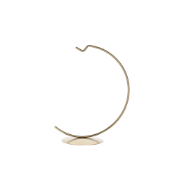 Stativ til julepynt 12 cm – hvid metal