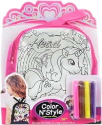 Farvelægningstaske med enhjørning