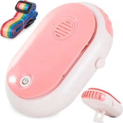 Hængende aromaterapi-ventilator til halsen