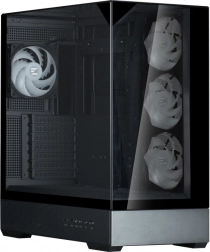 Skab P40 Prism Plus mid-tower sort