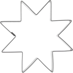 Orion udstikker stjerne i rustfrit stål 6 cm