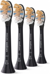 udskiftelige hoveder philips sonicare a3 all‑in‑one, 4 stk., sort