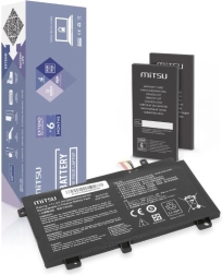 Mitsu-batteri til Asus FX504 FX505 FX80G 3900 mAh