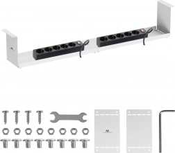 Kompakt underbord kabelorganisator maclean mc-107