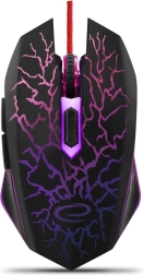 Esperanza kablet gamingmus med LED-effekt og 2400 DPI