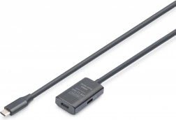 Aktiv USB-C til USB-C forlængerledning, USB 3.2 Gen1, 5Gbps, 5m