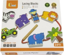 Viga træperler Safari ZOO