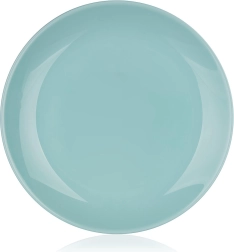 Desserttallerken DIWALI 19 cm turkis, hærdet glas