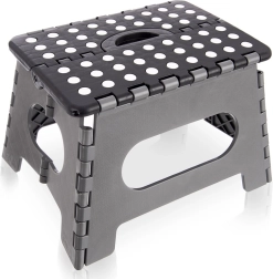 Sammenklappelig skridsikker skammel 32 × 25 × 22 cm, bæreevne 150 kg