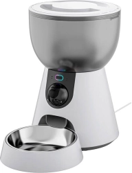 Automatisk foderautomat til kæledyr Petwant 4L med kamera