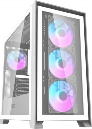 PC-kabinet Darkflash DRX90 glass hvid
