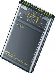 Powerbank 20000 mAh med hurtigopladning PD 20 W og QC 22,5 W