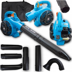 Benzindrevet støvsuger og løvblæser 3-i-1 BITUXX 3000 W med findeling