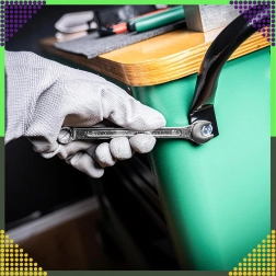 Sæt ring-/gaffelnøgler 12 stk. 8–24 mm med etui