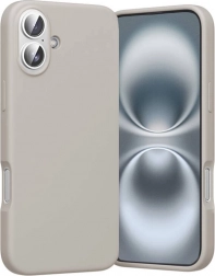 Vention silikoneetui til iPhone 16 Plus med MagSafe (grå)