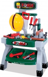 Børnearbejdsbord med værktøj 44 × 28 × 71 cm