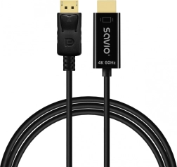 DisplayPort til HDMI-kabel 4K 60Hz, 1,5 m