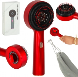 Massagerebørste til hovedet med USB og infrarødt lys