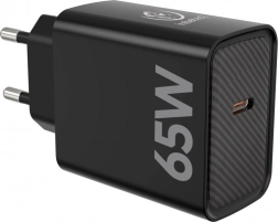Universel USB-C oplader 65W til bærbare, smartphones og tablets