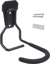 Vægholder til cykel – vertikal, stål, bæreevne 20 kg