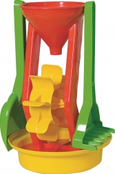 Androni sandlegesæt med mølle, højde 26 cm – Rød