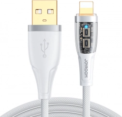 Opladnings- og datakabel USB‑A til Lightning 2,4 A 1,2 m JOYROOM