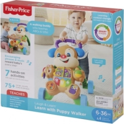 Fisher-Price lær at gå med hvalpen gåvogn