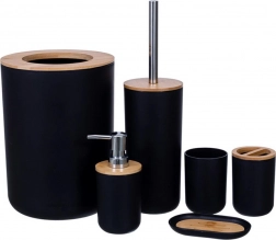 AG740B BADEVÆRELSESSÆT 6 DELE. SORT