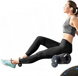 Sæt af EPP-massageværktøjer – rulle, bold og duoball til myofascial frigørelse