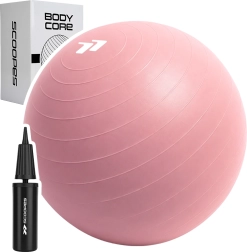 Gymnastikbold BodyCore 65 cm pink - 1 stk.