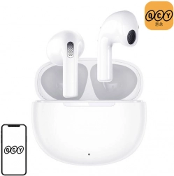 ægte trådløse høretelefoner QCY T20 AilyPods hvide
