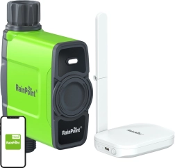RainPoint Wi‑Fi vandingscontroller med 1 zone og gateway