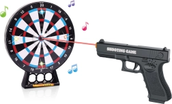 Laserpistol med målskive