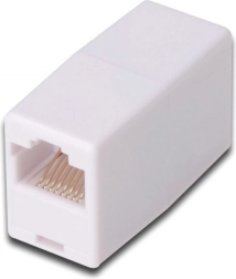 Adapter 2 x RJ45 stikkontakt H/H kat.5e