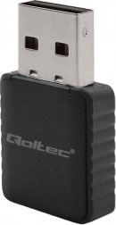 Mini USB Wi‑Fi-adapter QOLTEC dualband AC 1300 Mb/s, 2×2 dBi, USB 3.0