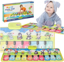 Interaktiv musikmåtte klaver med optagelse