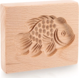 Træform til småkager fisk 10 × 8 cm