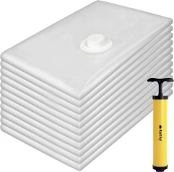 Sæt med vakuumposer 50 × 70 cm, 10 stk. med håndpumpe RUHHY