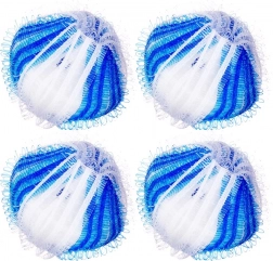 Vaske-kugler mod fnug og hår 5 cm, 4 stk.