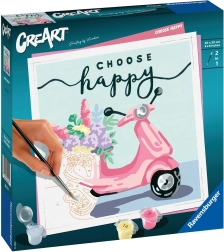 CreArt – kreativt sæt Choose Happy