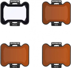 Sæt med filtre MCUV + ND8 + ND16 + ND32 til DJI Avata 2 fra Sunnylife
