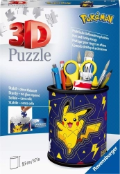 Ravensburger 3D-puslespil Pokémon – blyantholder (54 brikker)