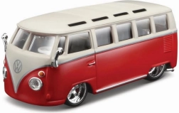 Bburago plus Volkswagen Van Samba rød