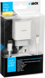 Vægoplader iBOX C-37 USB‑C 20W Power Delivery