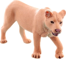 Plastfigur af løvinde