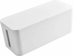 Hvid kabelorganisator