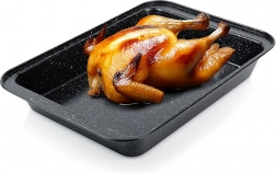 Granit rektangulær bradepande 37,5 × 25,5 × 5 cm VILDE