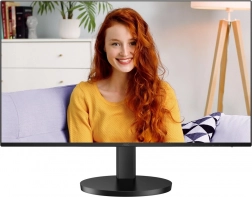 AOC 27" IPS‑skærm 100 Hz med USB‑C og højdejusterbart stativ
